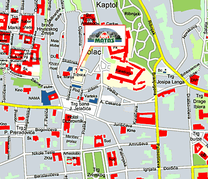 PR�UTOREZNICA - Zagreb, Tr�nica Dolac